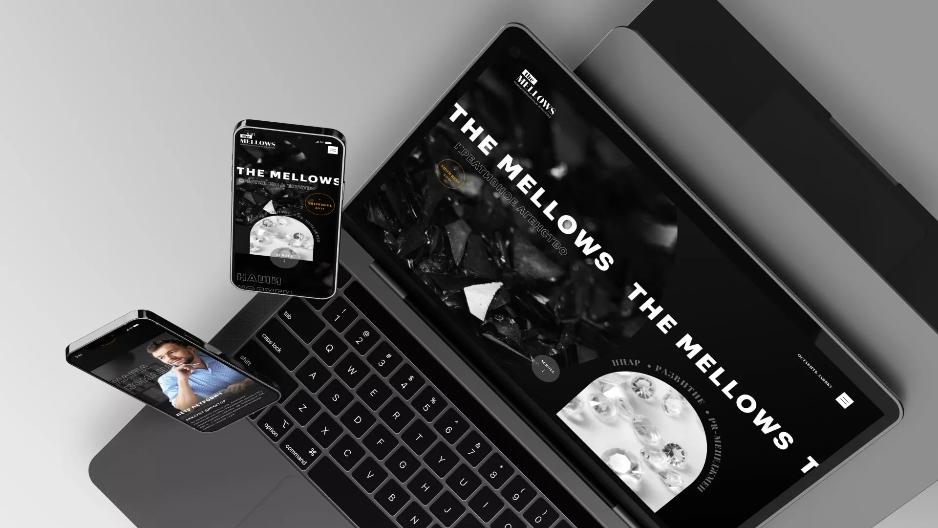 Разработка сайта креативного агентства «The Mellows» в Новоульяновске