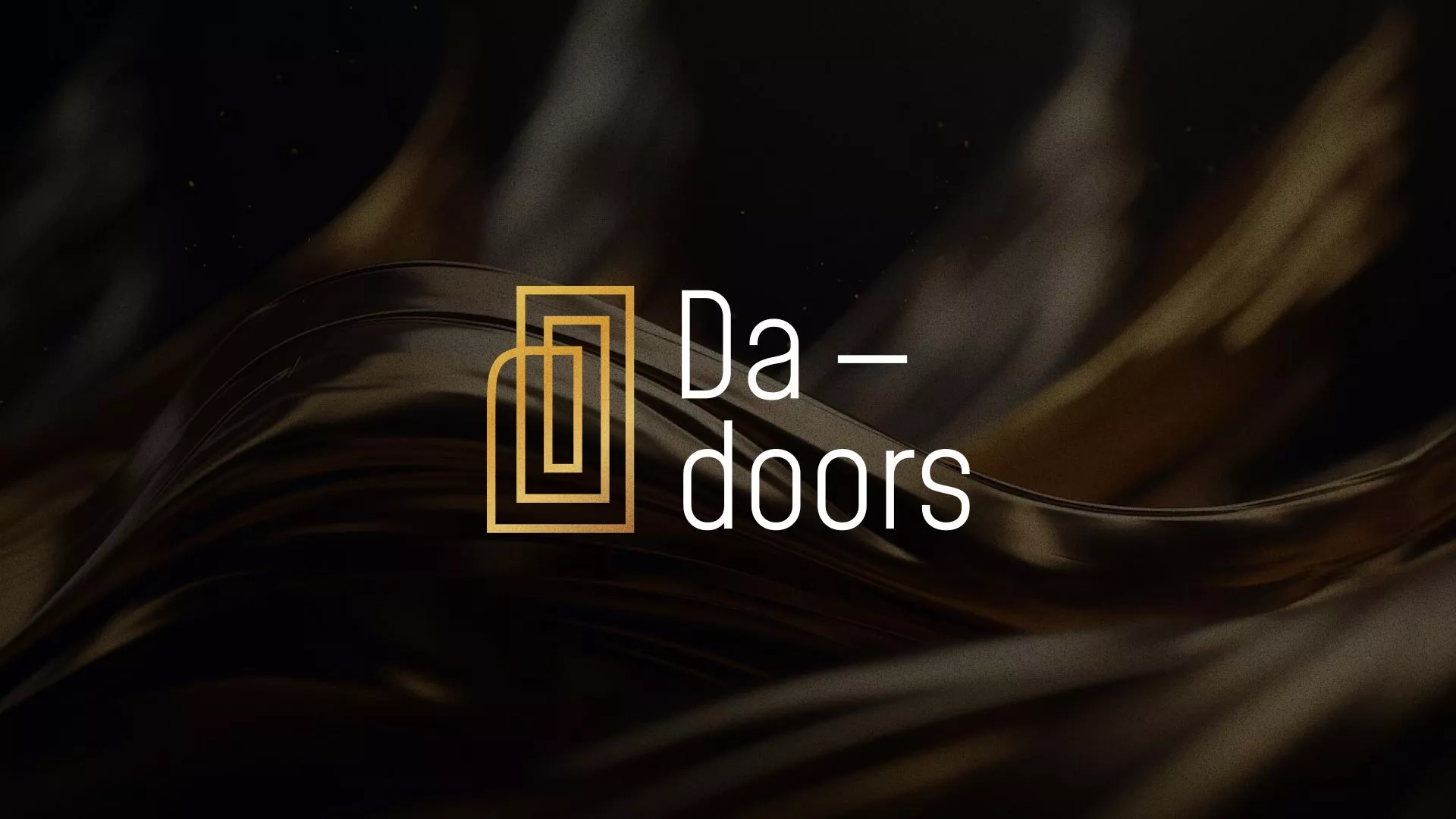 Разработка логотипа для компании «DA-DOORS» в Новоульяновске